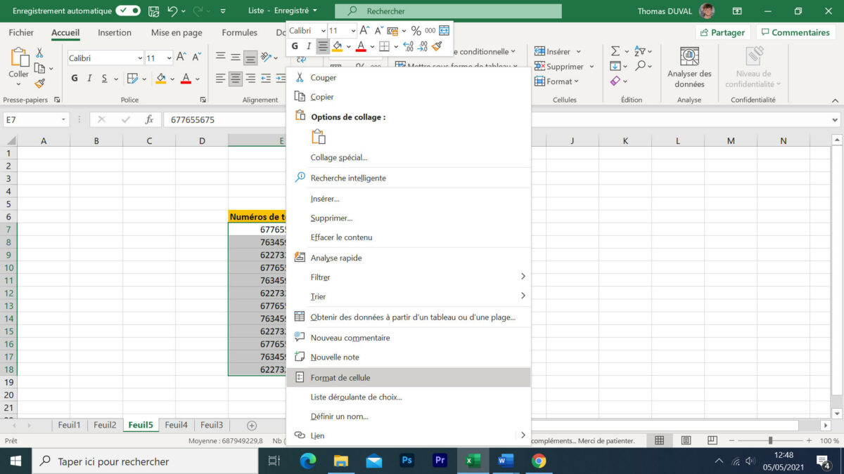 Ajouter Un Tiret Dans Une Cellule Excel