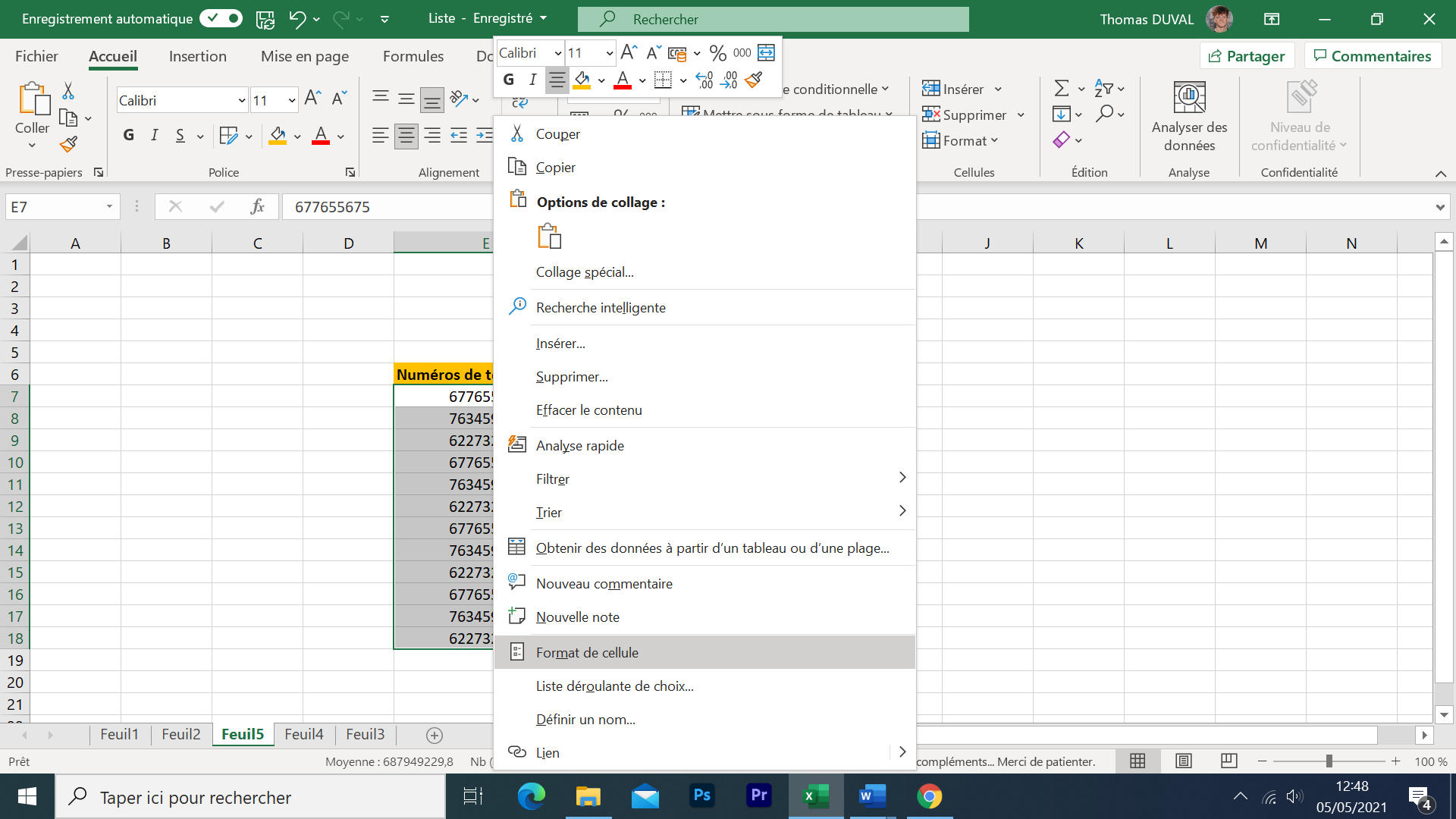 Ajouter Un Tiret Dans Une Cellule Excel