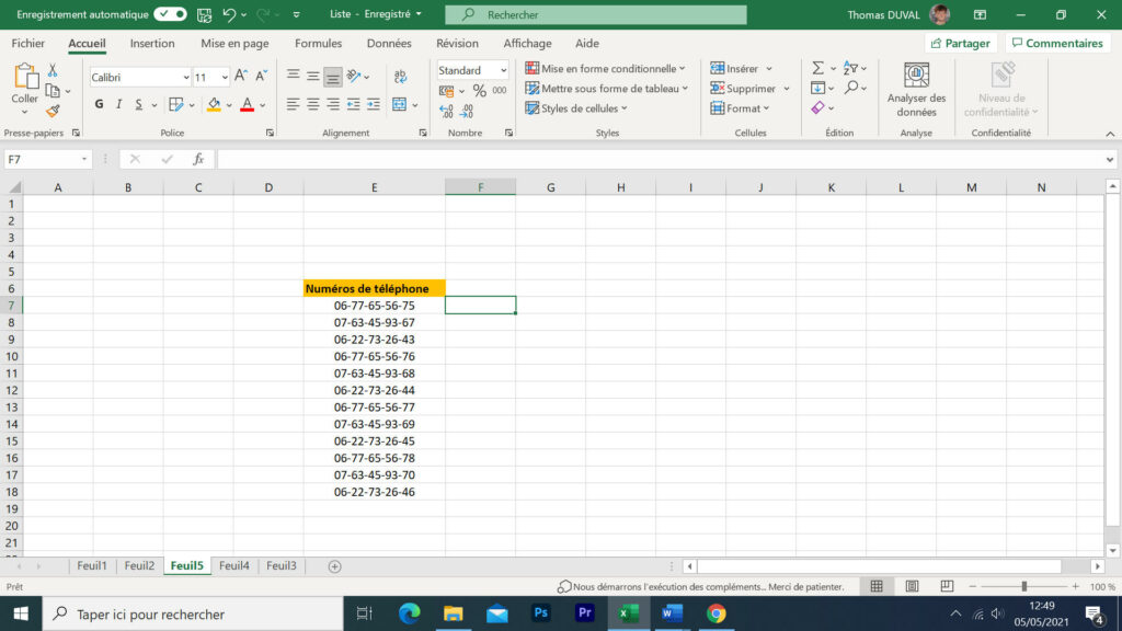 Comment supprimer ou ajouter des tirets dans une cellule sur Excel