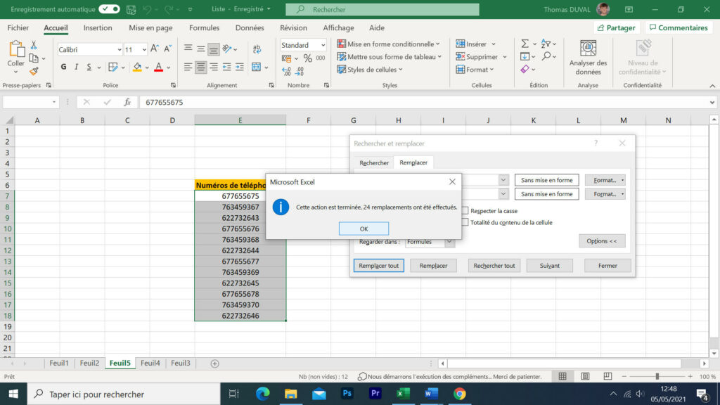 Ajouter Un Tiret Dans Une Cellule Excel