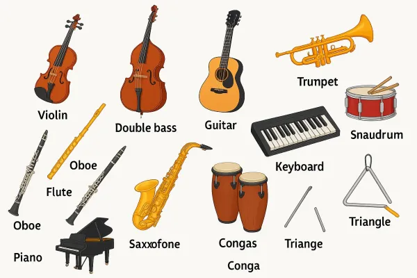 Les instruments de musique Les instruments de musique