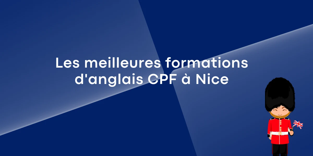 Les meilleures formations d’anglais CPF à Nice