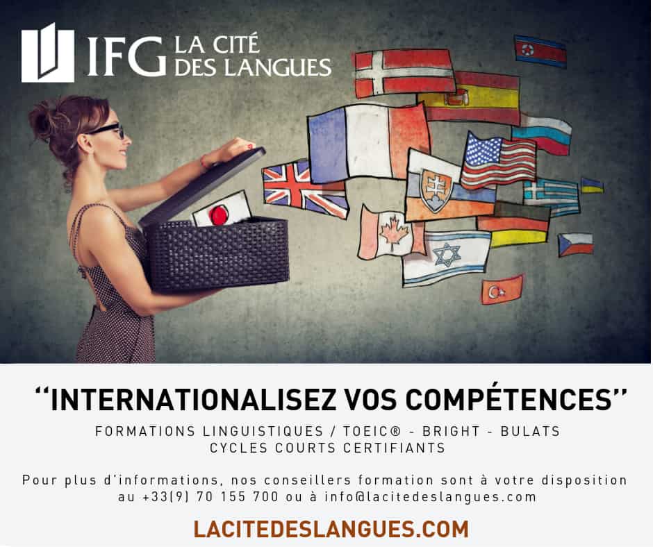 IFG La Cité des Langues, leader dans la préparation de la certification TOEFL dans Le Bourget-du-Lac