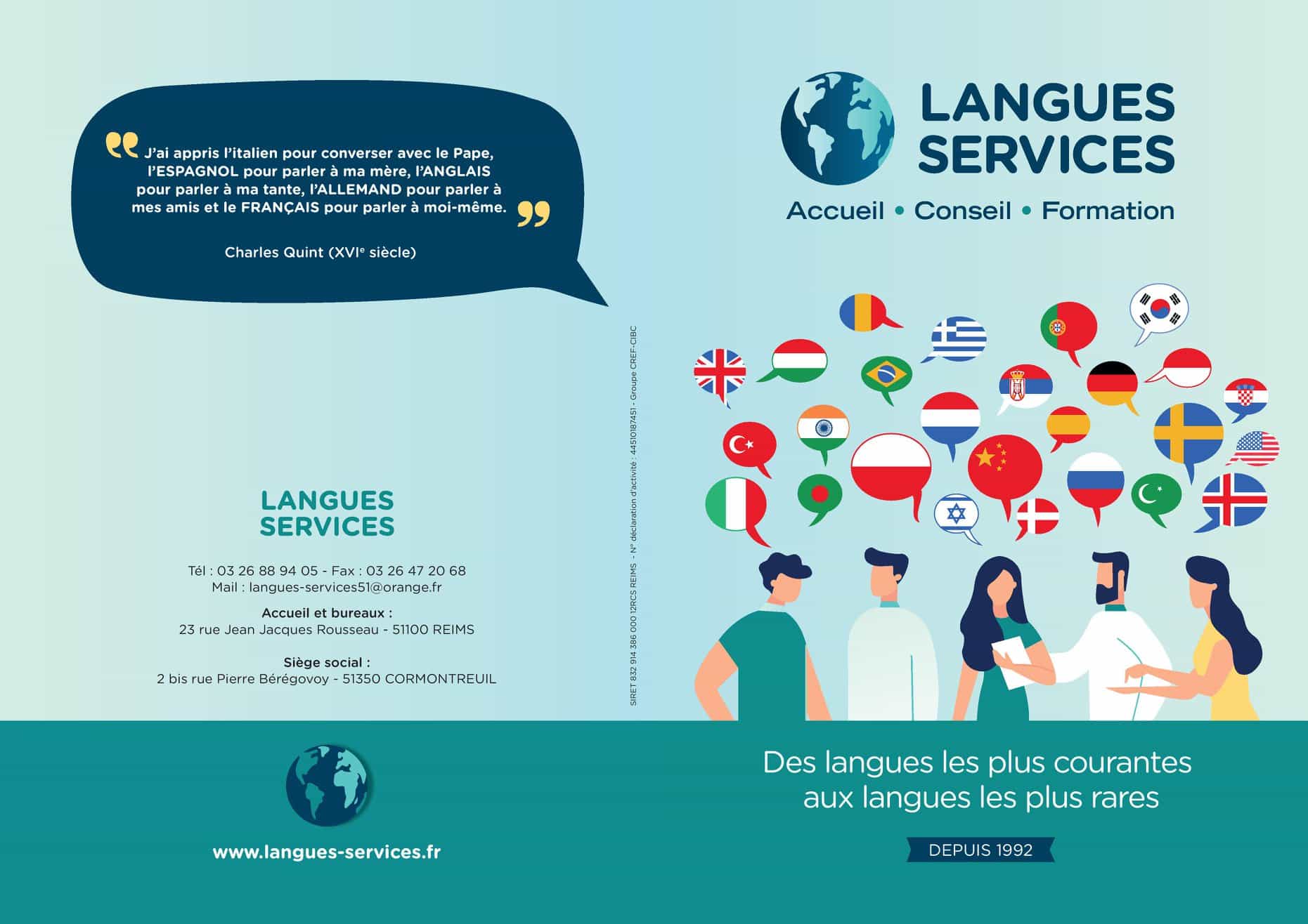 Langues Services, centre de formation d'anglais à Reims