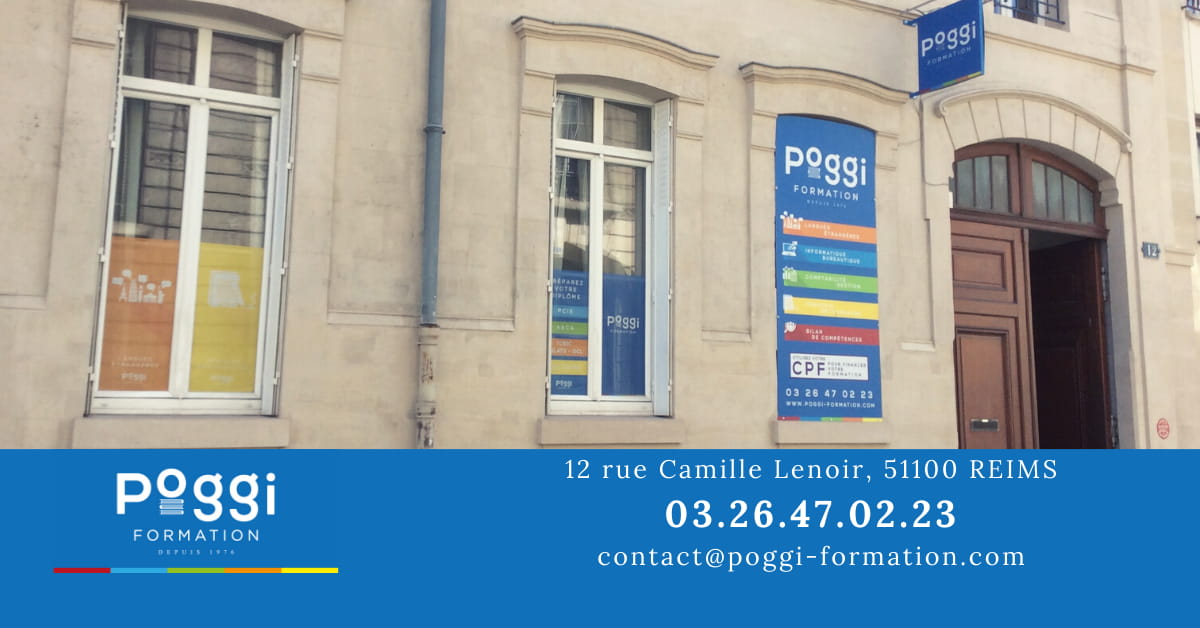 Poggi Formation, centre linguistique à Reims