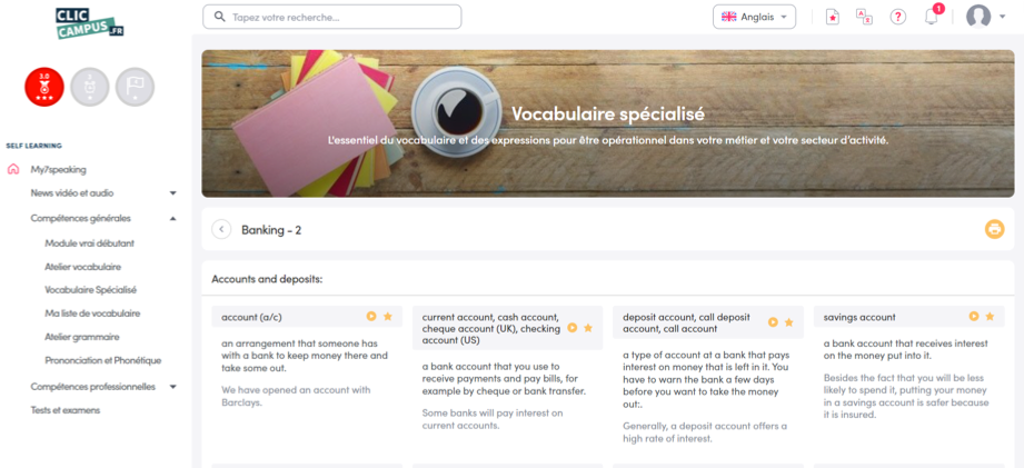 vocabulaire banque finance vocabulaire banque finance