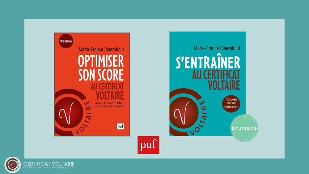 Livres de grammaire ou des cours d’expression écrite et orale pour optimiser votre score au test Voltaire