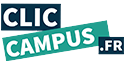 Clic Campus : Formations langues étrangères à distance éligibles CPF Logo