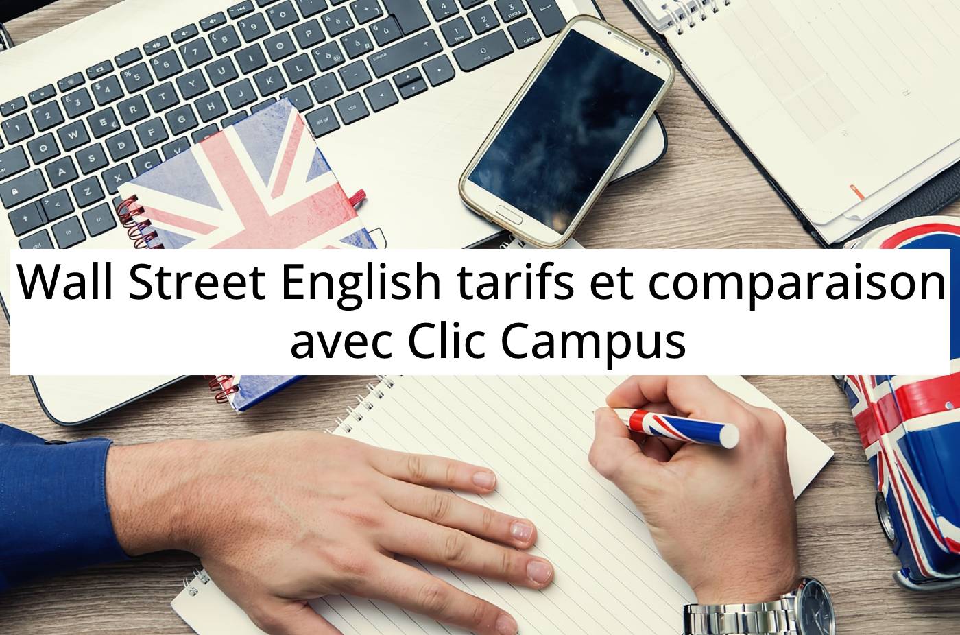 Nouveau pWall Street English tarifs et comparaison avec Clic Campusrojet