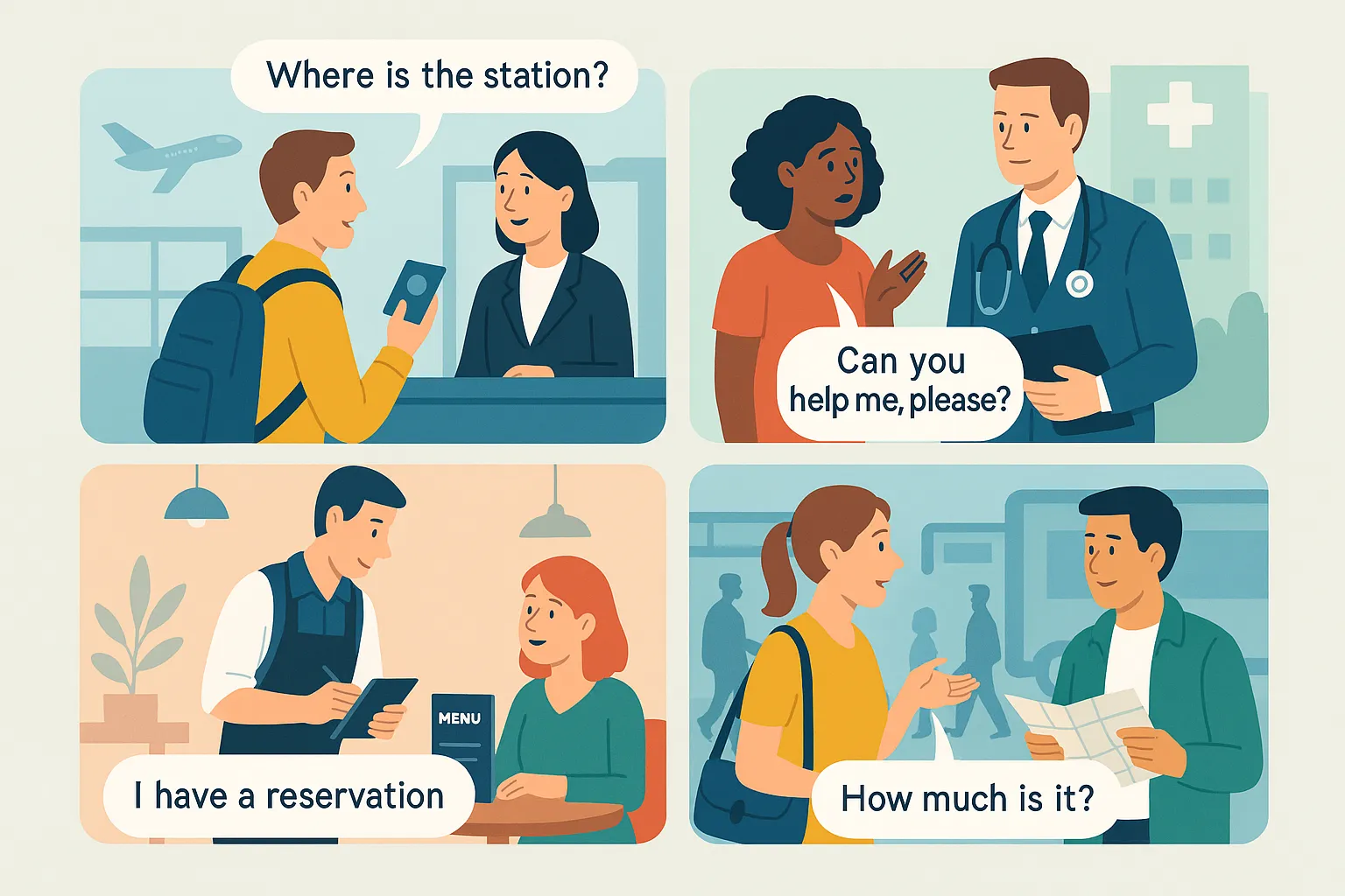 Avantages de parler anglais pendant voyage Avantages de parler anglais pendant voyage