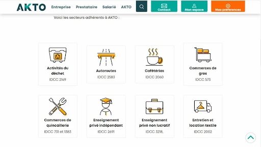 Les bénéficiaires d’OPCO Akto Les bénéficiaires d'OPCO Akto