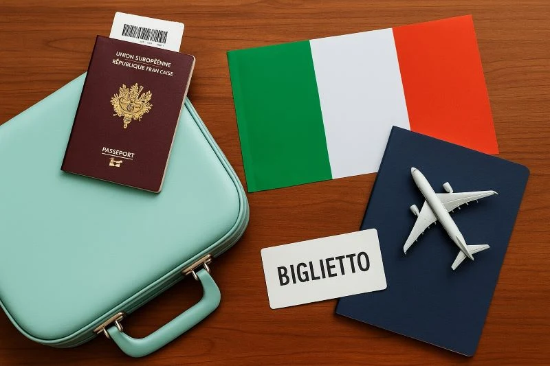 Préparation d'un voyage en Italie