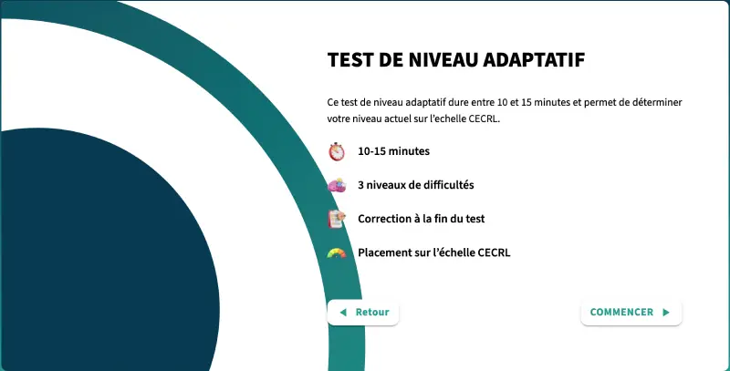 test de niveau cecrl 1 1