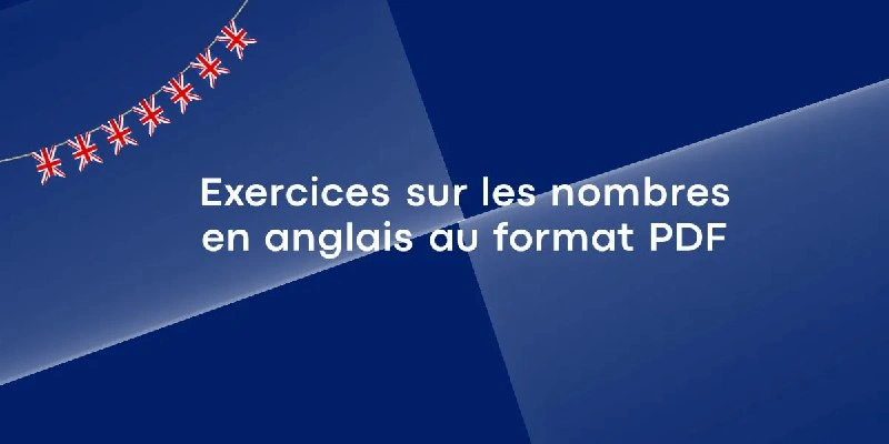 exercices sur les nombres en anglais pdf