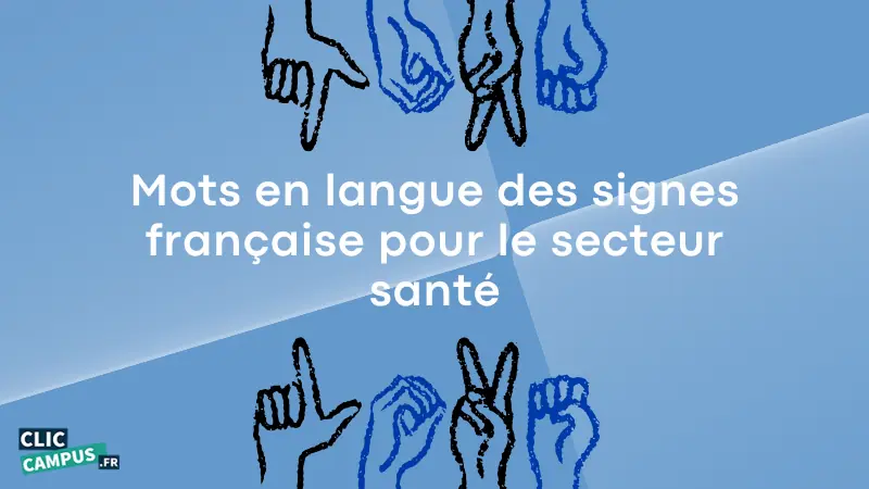 Mots en langue des signes française pour le professionnel de santé