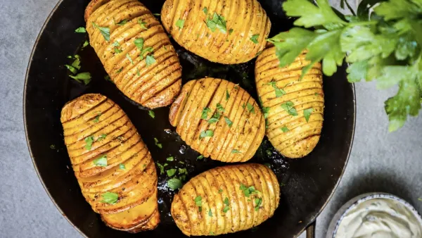 Hasselback-Kartoffeln