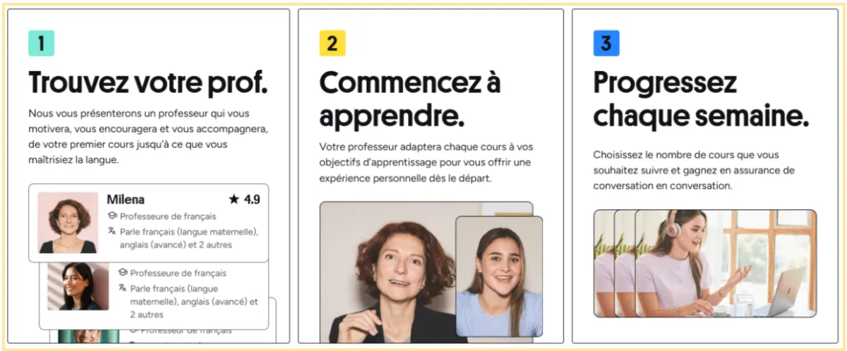 Plateforme Preply pour cours d’anglais avec tuteur