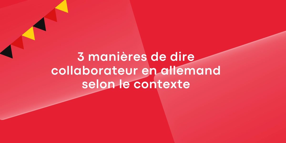 3 manières de dire « collaborateur » en allemand selon le contexte