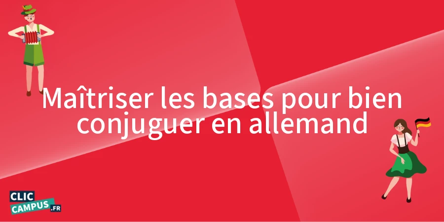 Maîtriser les bases pour bien conjuguer en allemand