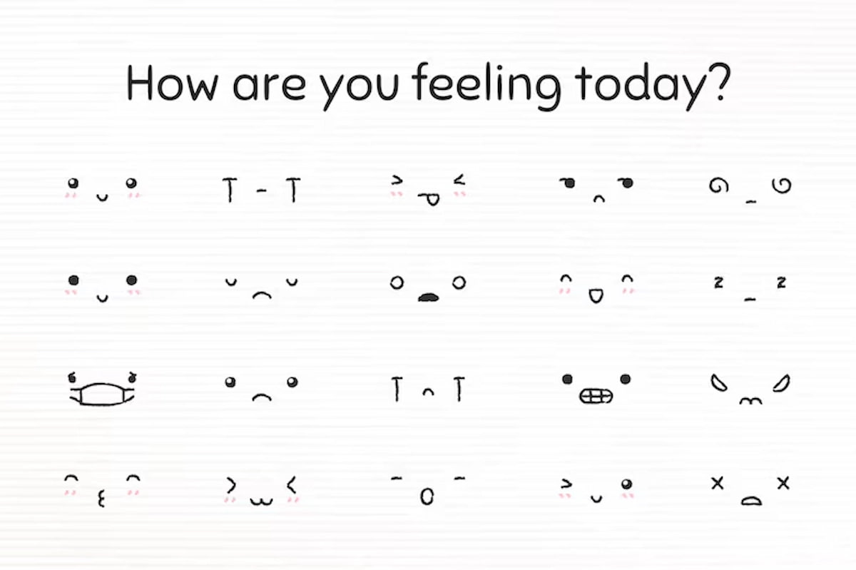 L'étendue des adjectifs de sentiments