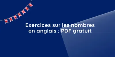 Exercices sur les nombres en anglais PDF gratuit Exercices sur les nombres en anglais : PDF gratuit
