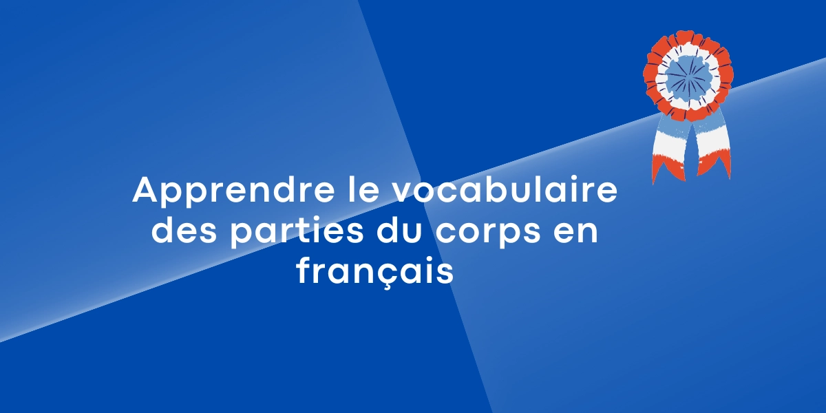 Apprendre le vocabulaire des parties du corps en français