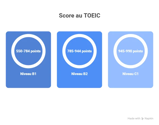 Score au TOEIC