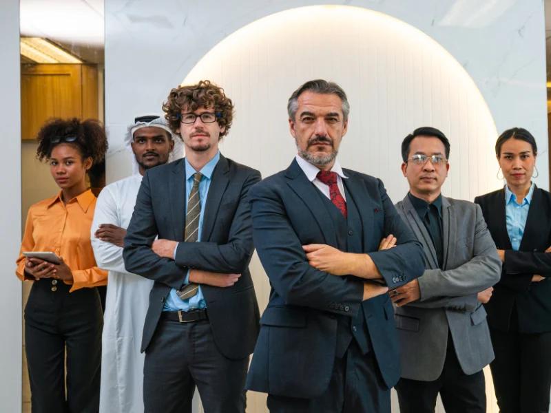 Professionnel développant son réseau international en anglais