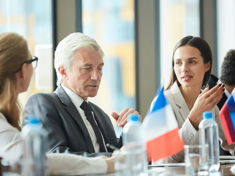 Cadre financier en évolution de carrière à l'international