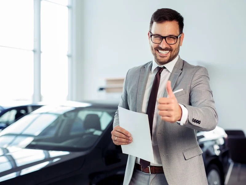 Commercial en négociation avec un client international en anglais