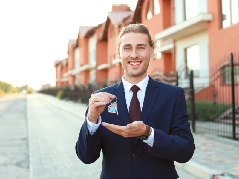 Professionnel de l'immobilier en formation d'anglais professionnel