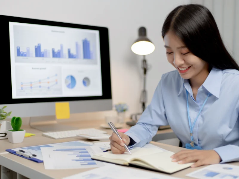 Professionnel RH en formation d'anglais ressources humaines