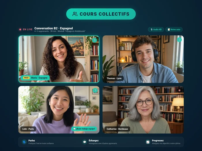 Cours collectifs en petit groupe - Clic Campus