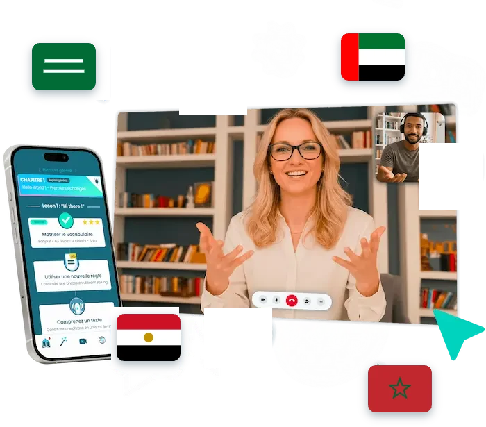 Formation d'arabe en ligne Clic Campus