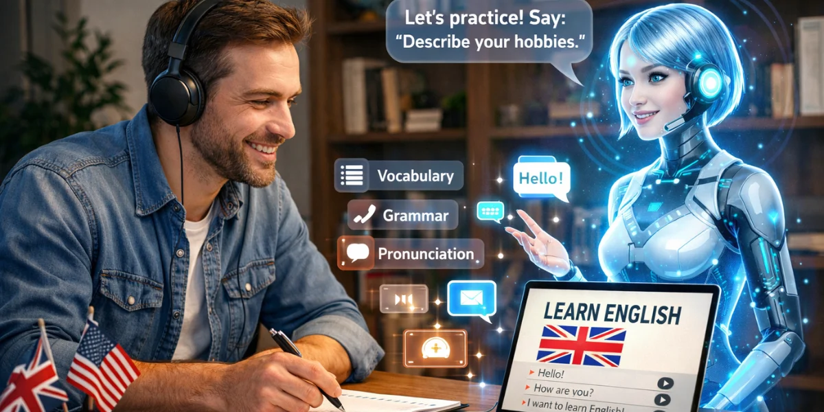 apprendre l anglais avec l ia