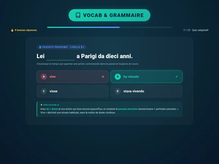 Exercices de vocabulaire et grammaire validés scientifiquement - Clic Campus