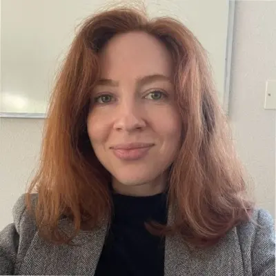 Portrait de Mariia Shakalova, professeure d'anglais