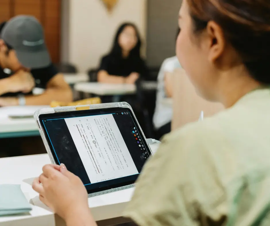Mise en situation professionnelle en japonais en visioconférence